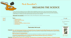 Desktop Screenshot of breakingthescience.org